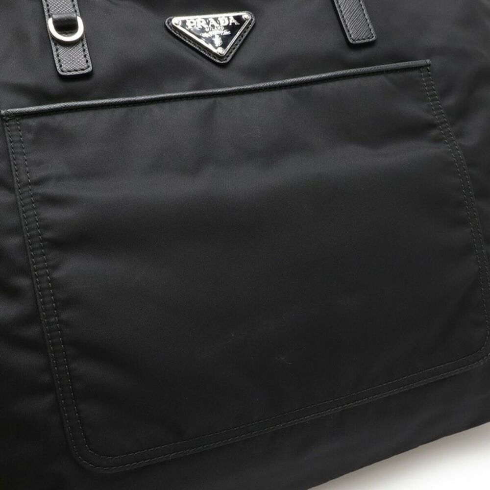 Prada Nylon/Leather VELA Tote Bag - Picture 5 of 9